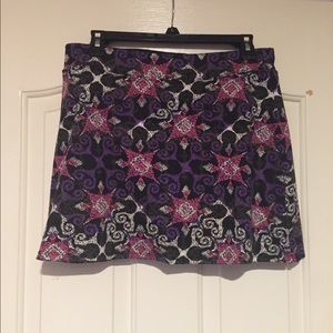Colorful Skirt/Skort size Medium